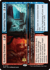 Roaring Furnace // Steaming Sauna [Duskmourn: House of Horror Prerelease Promos] | Tabernacle Games