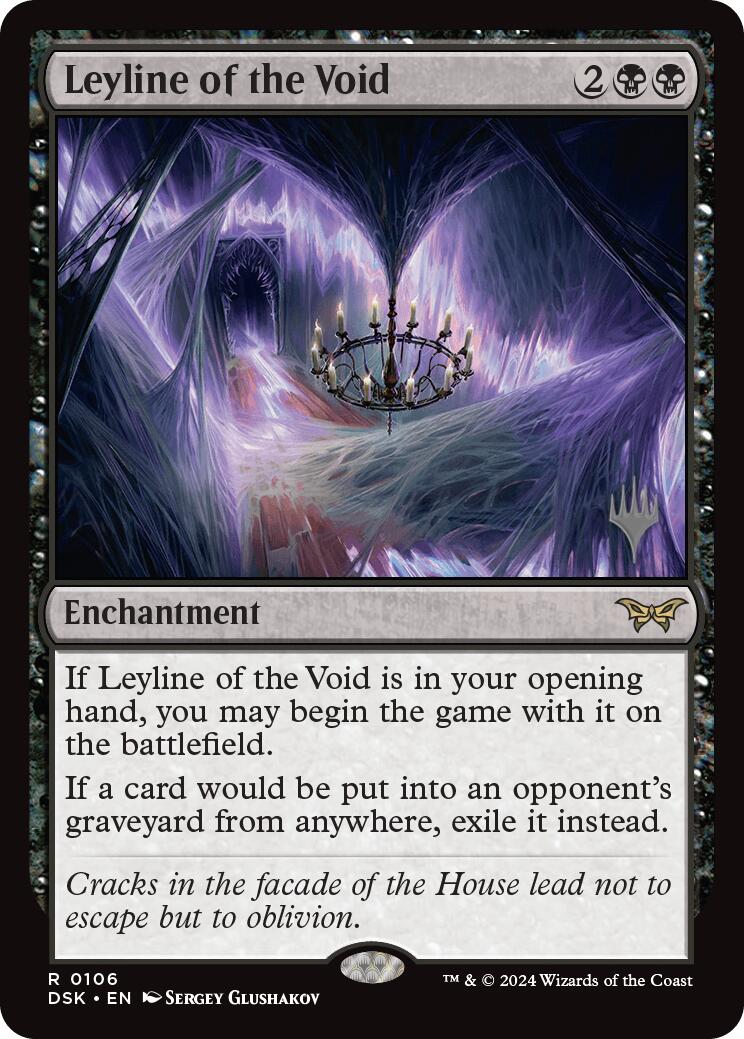 Leyline of the Void (Promo Pack) [Duskmourn: House of Horror Promos] | Tabernacle Games