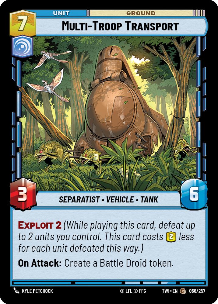 Multi-Troop Transport (066/257) (066/257) [Twilight of the Republic] | Tabernacle Games