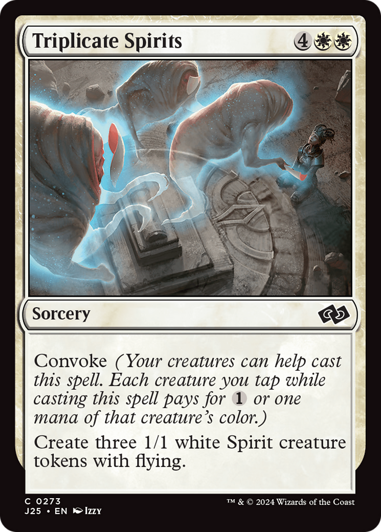 Triplicate Spirits [Foundations Jumpstart] | Tabernacle Games