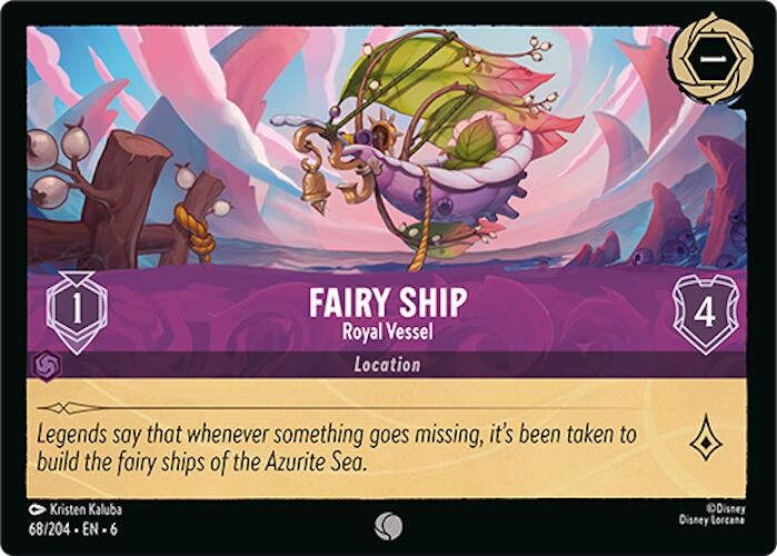 Fairy Ship - Royal Vessel (68/204) [Azurite Sea] | Tabernacle Games