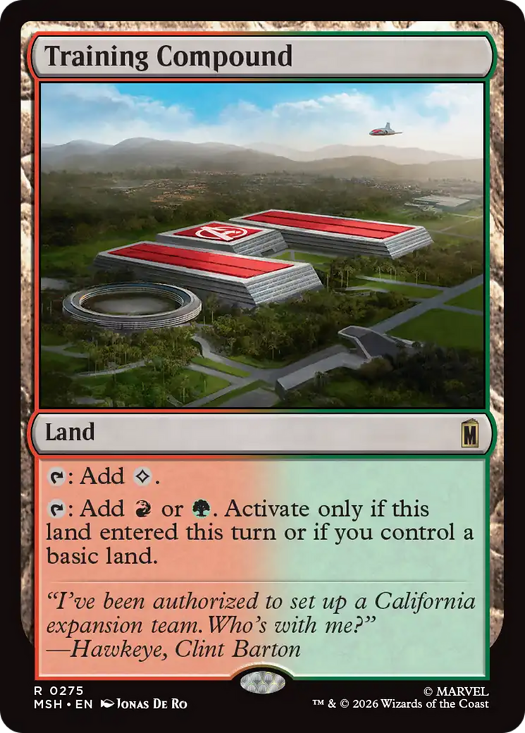 Training Compound [Marvel Super Heroes] | Tabernacle Games