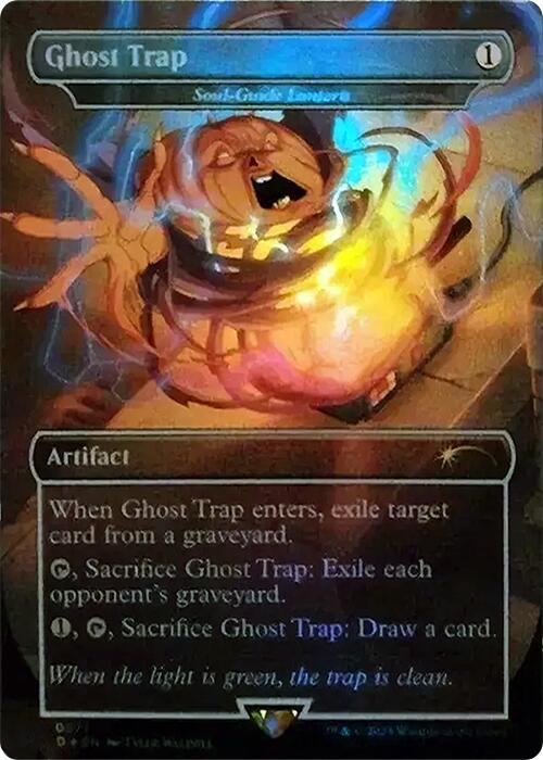 Ghost Trap - Soul-Guide Lantern (Rainbow Foil) [Secret Lair Drop Series] | Tabernacle Games