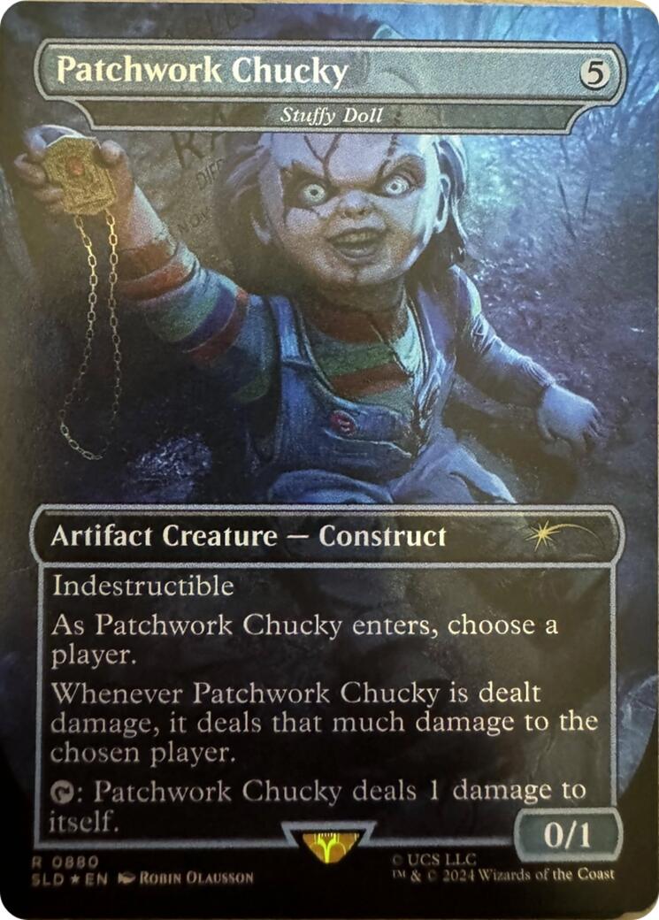 Patchwork Chucky - Stuffy Doll [Secret Lair Drop Series] | Tabernacle Games