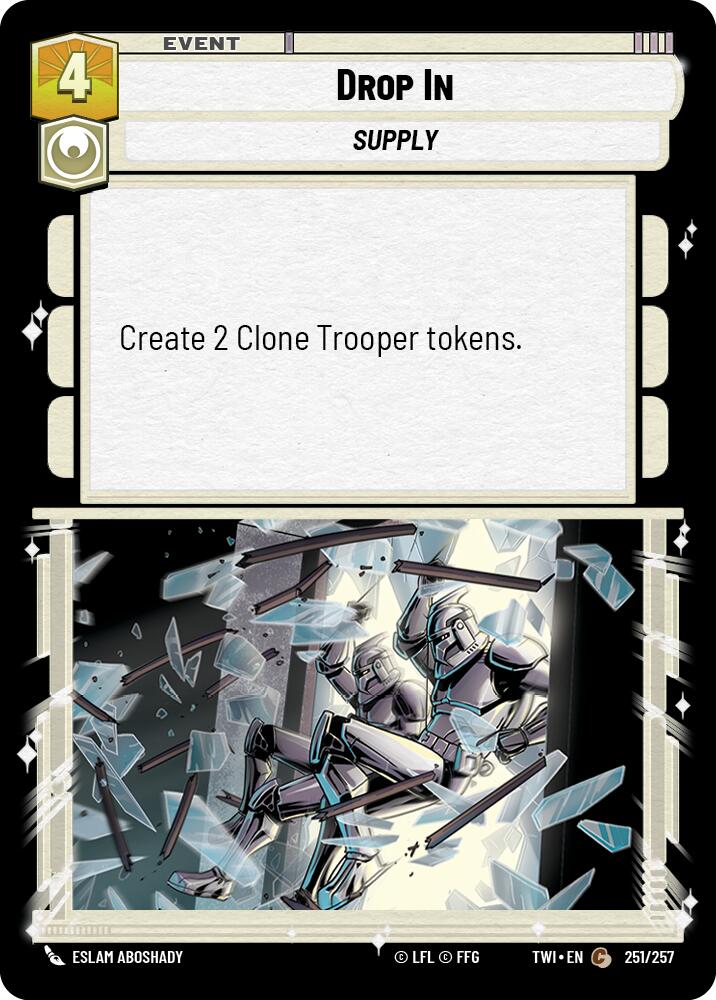 Drop In (251/257) (251/257) [Twilight of the Republic] | Tabernacle Games