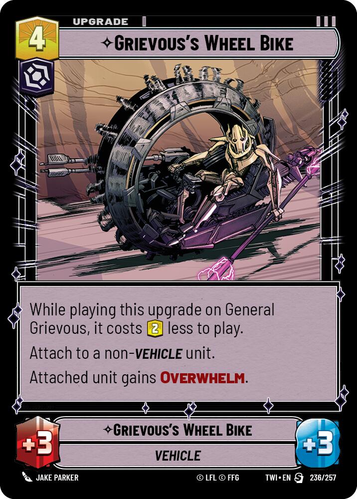 Grievous's Wheel Bike (236/257) [Twilight of the Republic] | Tabernacle Games