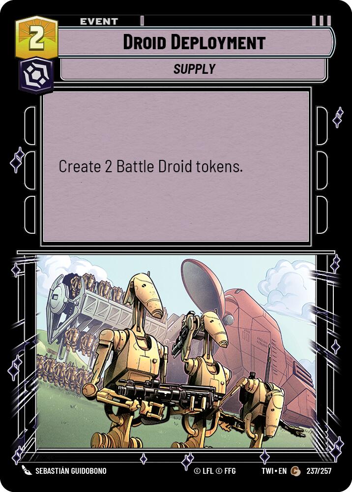 Droid Deployment (237/257) (237/257) [Twilight of the Republic] | Tabernacle Games
