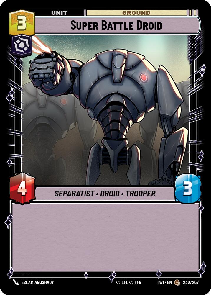 Super Battle Droid (230/257) (230/257) [Twilight of the Republic] | Tabernacle Games