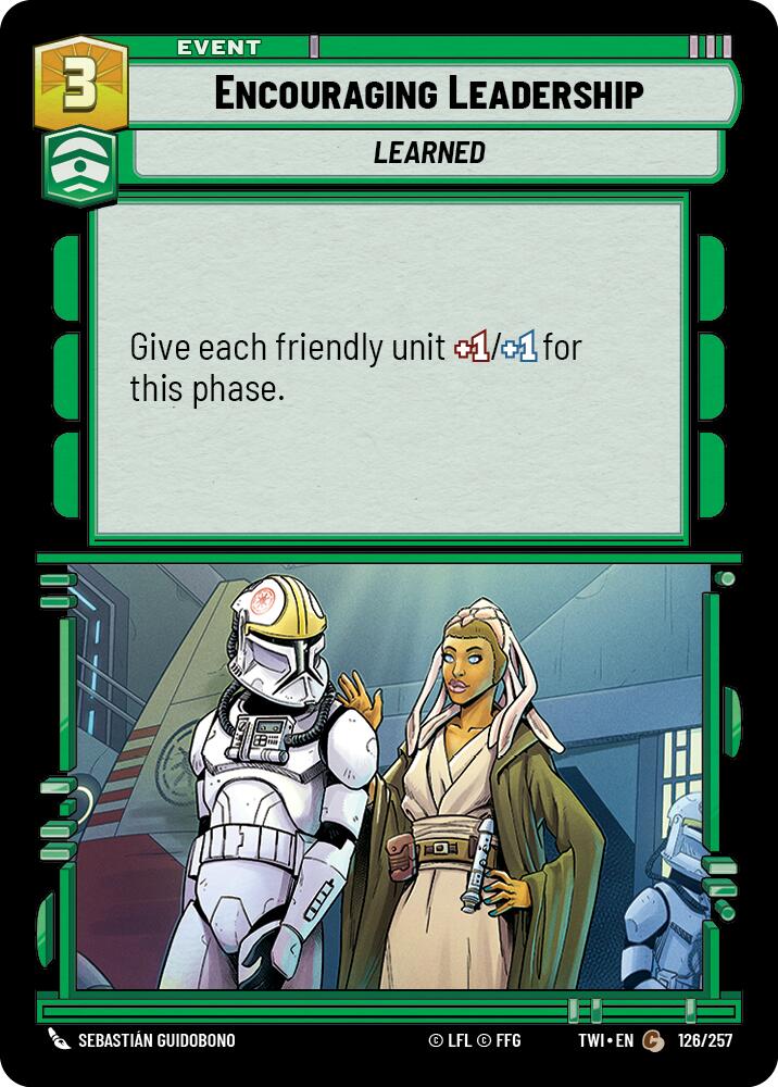 Encouraging Leadership (126/257) (126/257) [Twilight of the Republic] | Tabernacle Games