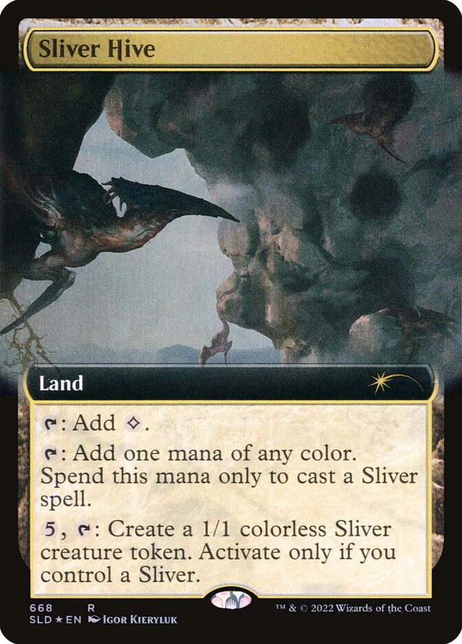 Sliver Hive (Extended Art) [Secret Lair Drop Promos] | Tabernacle Games