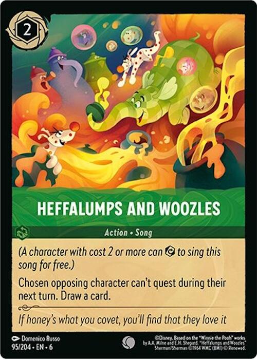 Heffalumps and Woozles (95/204) [Azurite Sea] | Tabernacle Games