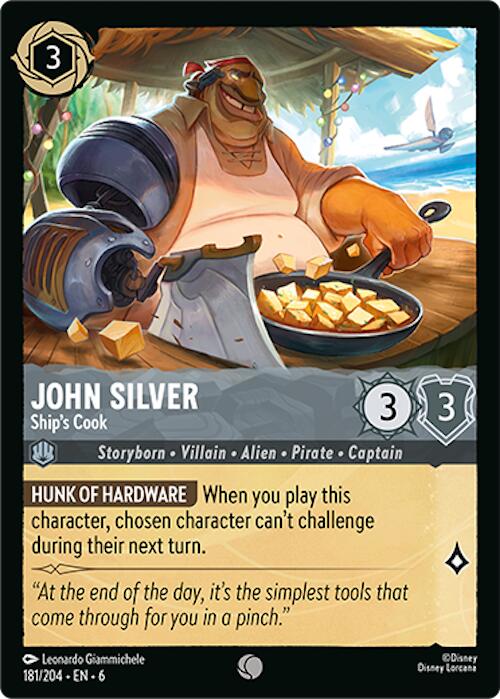 John Silver - Ship's Cook (181/204) [Azurite Sea] | Tabernacle Games