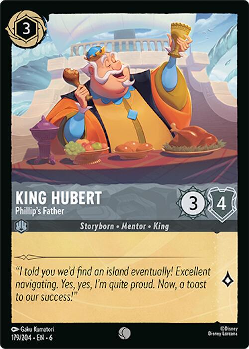 King Hubert - Phillip's Father (179/204) [Azurite Sea] | Tabernacle Games