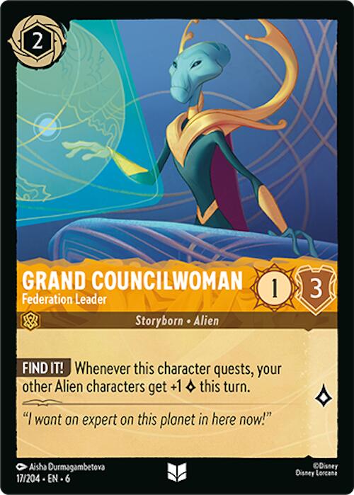 Grand Councilwoman - Federation Leader (17/204) [Azurite Sea] | Tabernacle Games