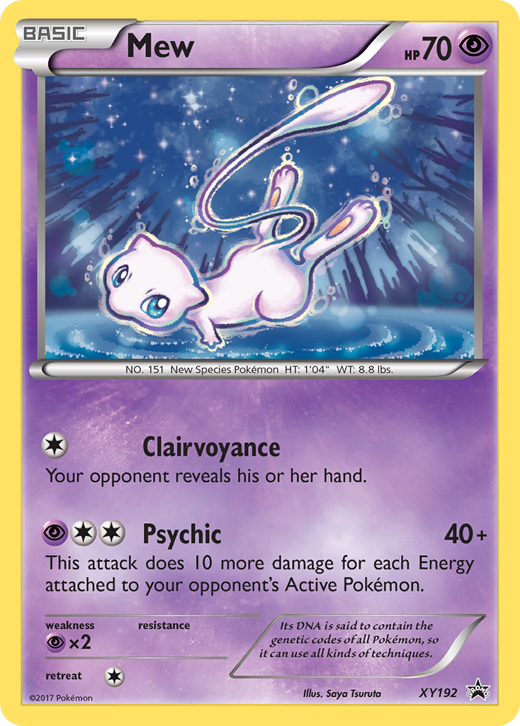 Mew (XY192) [XY: Black Star Promos] | Tabernacle Games