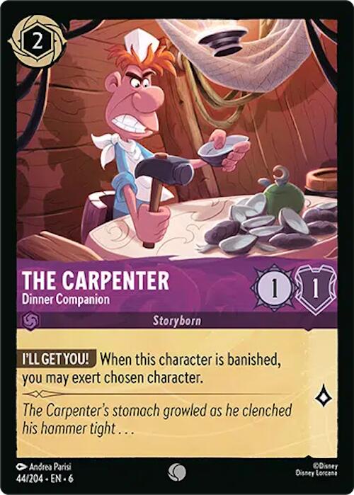 The Carpenter - Dinner Companion (44/204) [Azurite Sea] | Tabernacle Games