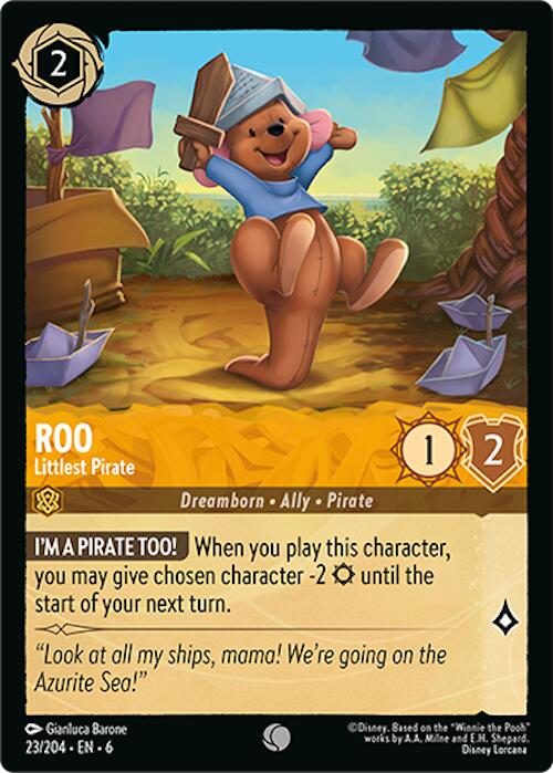 Roo - Littlest Pirate (23/204) [Azurite Sea] | Tabernacle Games