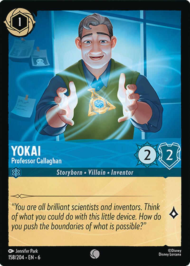 Yokai - Professor Callaghan (158/204) [Azurite Sea] | Tabernacle Games