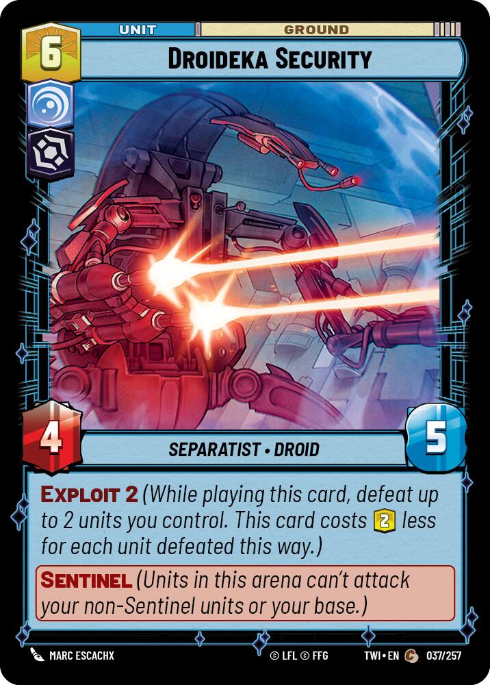 Droideka Security (037/257) (037/257) [Twilight of the Republic] | Tabernacle Games