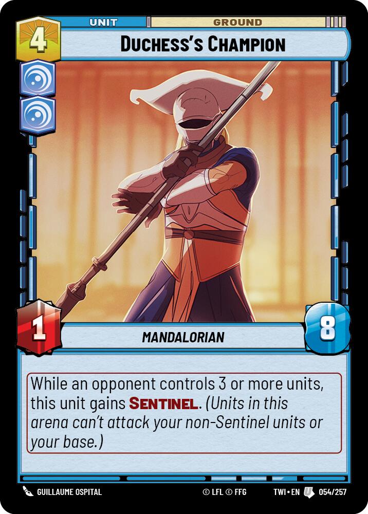 Duchess's Champion (054/257) (054/257) [Twilight of the Republic] | Tabernacle Games