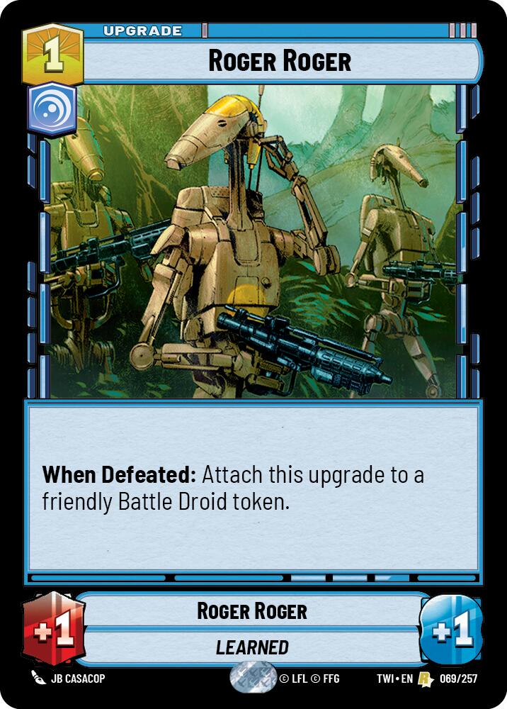 Roger Roger (069/257) (069/257) [Twilight of the Republic] | Tabernacle Games