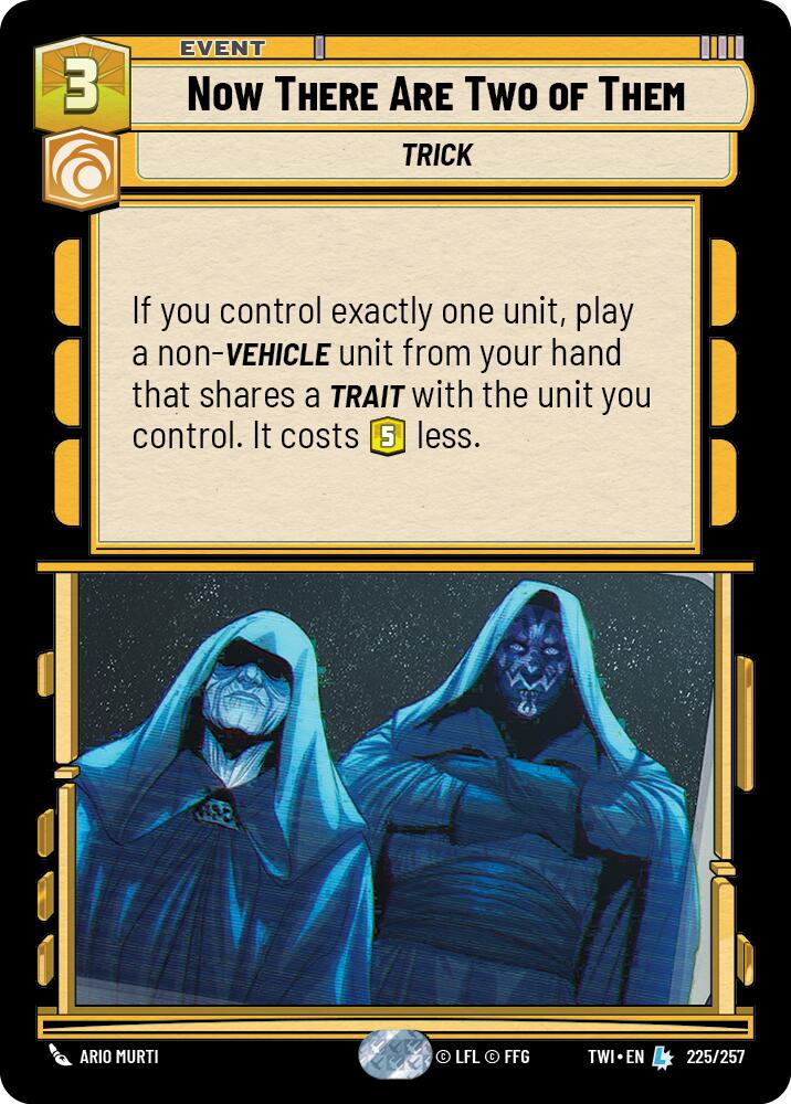 Now There Are Two of Them (225/257) (225/257) [Twilight of the Republic] | Tabernacle Games