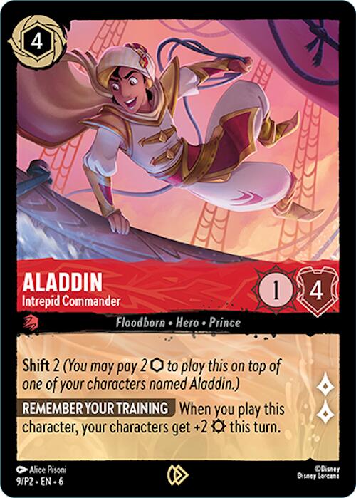 Aladdin - Intrepid Commander (9) [Promo Cards] | Tabernacle Games