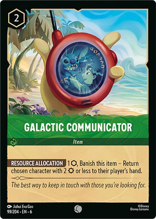 Galactic Communicator (99/204) [Azurite Sea] | Tabernacle Games