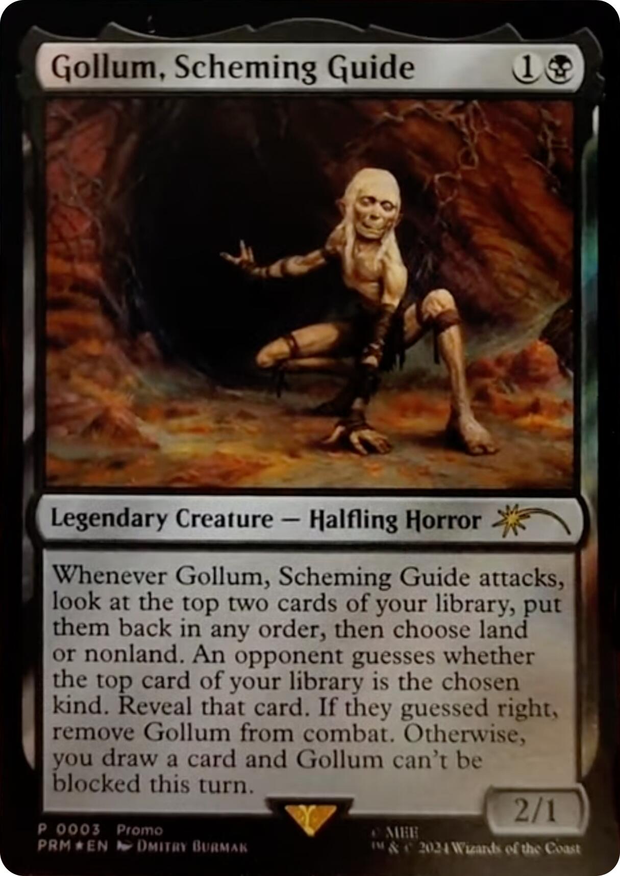 Gollum, Scheming Guide [Resale Promos] | Tabernacle Games