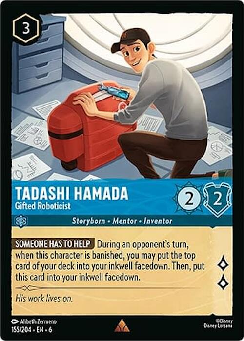 Tadashi Hamada - Gifted Roboticist (155/204) [Azurite Sea] | Tabernacle Games