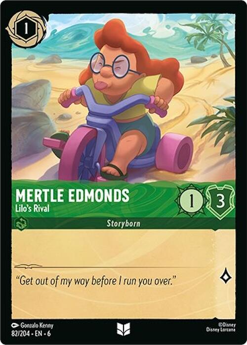 Mertle Edmonds - Lilo's Rival (82/204) [Azurite Sea] | Tabernacle Games