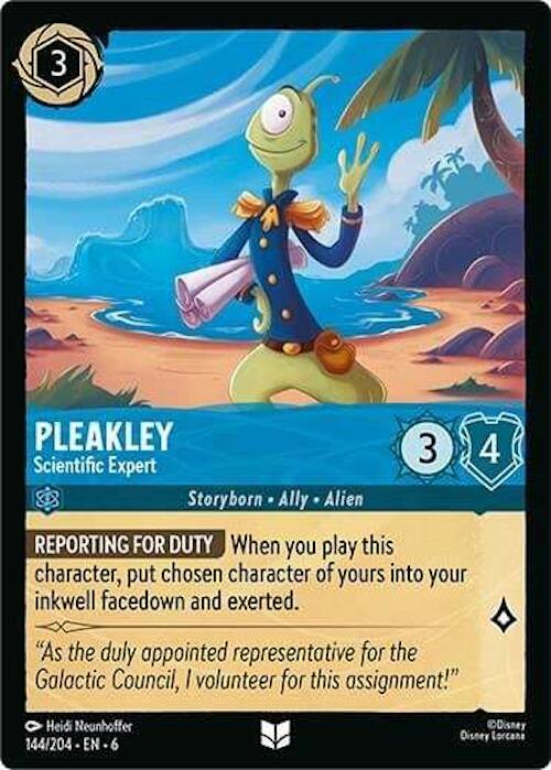 Pleakley - Scientific Expert (144/204) [Azurite Sea] | Tabernacle Games