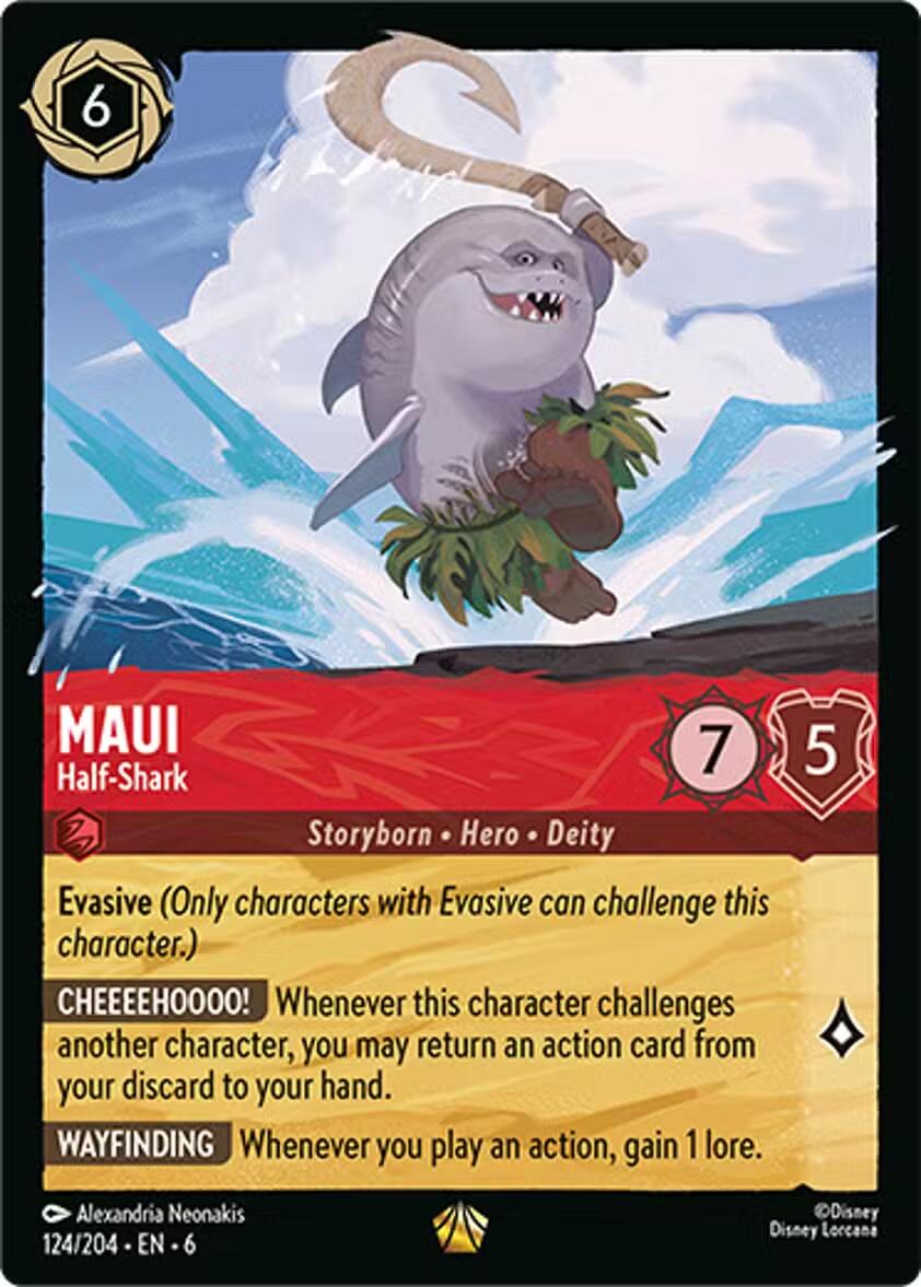 Maui - Half-Shark (124/204) [Azurite Sea] | Tabernacle Games