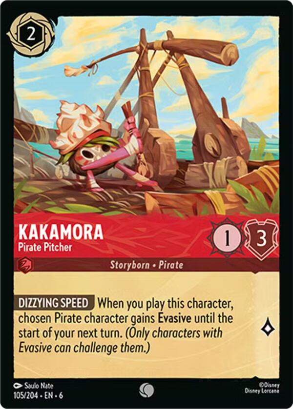 Kakamora - Pirate Pitcher (105/204) [Azurite Sea] | Tabernacle Games