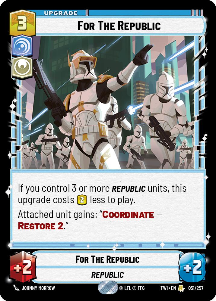 For The Republic (051/257) (051/257) [Twilight of the Republic] | Tabernacle Games