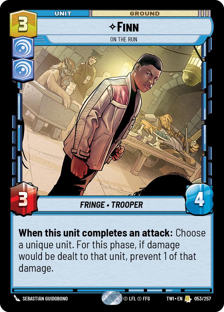 Finn - On the Run (053/257) (053/257) [Twilight of the Republic] | Tabernacle Games