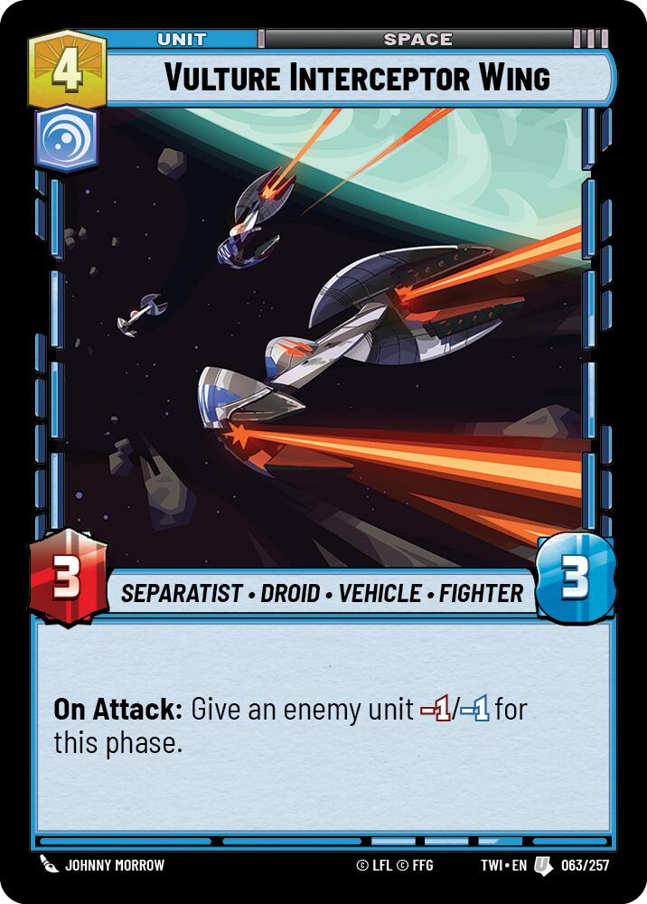 Vulture Interceptor Wing (063/257) (063/257) [Twilight of the Republic] | Tabernacle Games