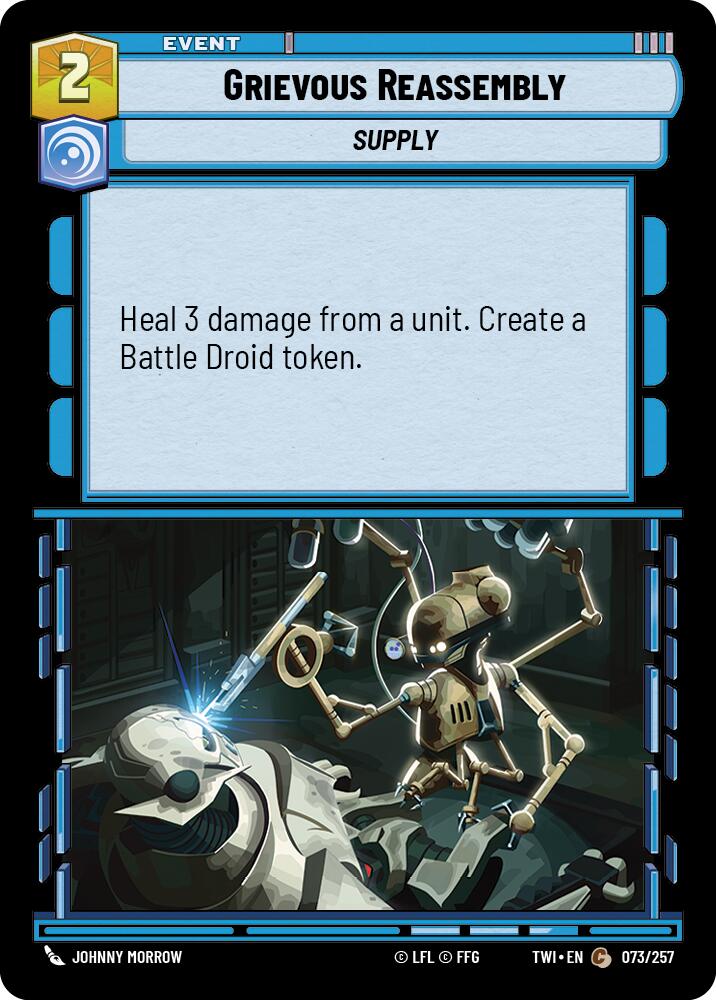 Grievous Reassembly (073/257) (073/257) [Twilight of the Republic] | Tabernacle Games