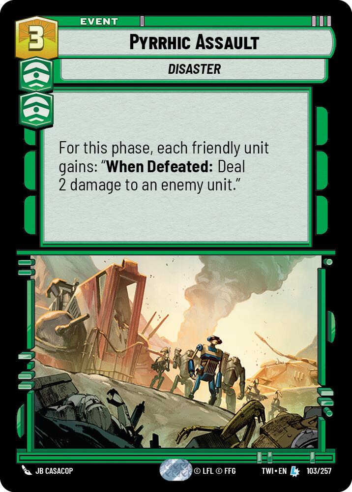 Pyrrhic Assault (103/257) (103/257) [Twilight of the Republic] | Tabernacle Games