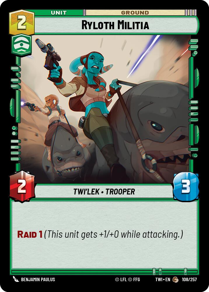 Ryloth Militia (108/257) (108/257) [Twilight of the Republic] | Tabernacle Games