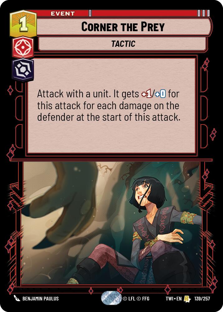 Corner the Prey (139/257) (139/257) [Twilight of the Republic] | Tabernacle Games