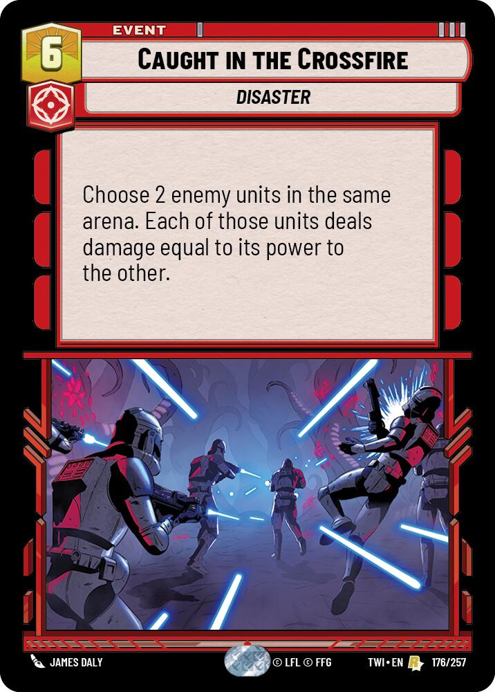 Caught in the Crossfire (176/257) (176/257) [Twilight of the Republic] | Tabernacle Games