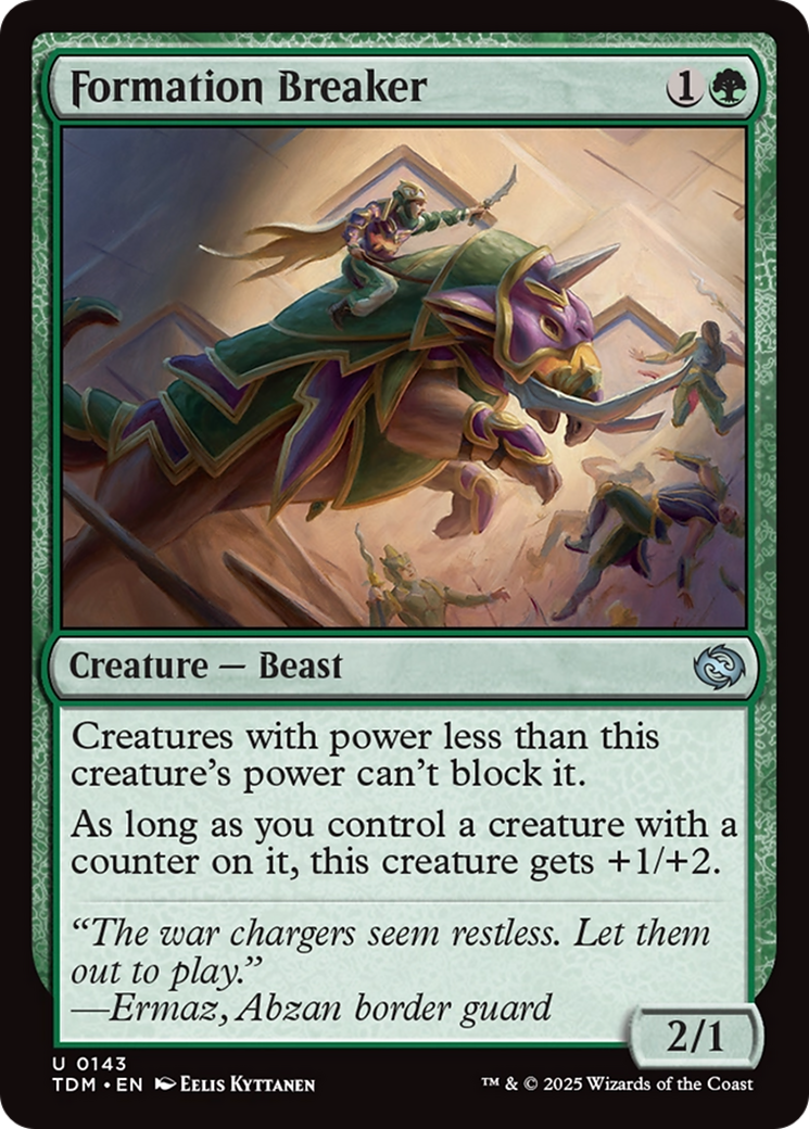 Formation Breaker [Tarkir: Dragonstorm] | Tabernacle Games