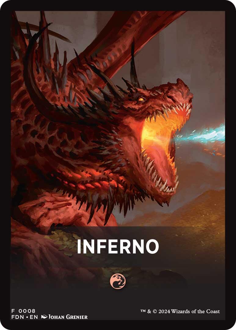 Inferno Theme Card [Foundations Tokens] | Tabernacle Games