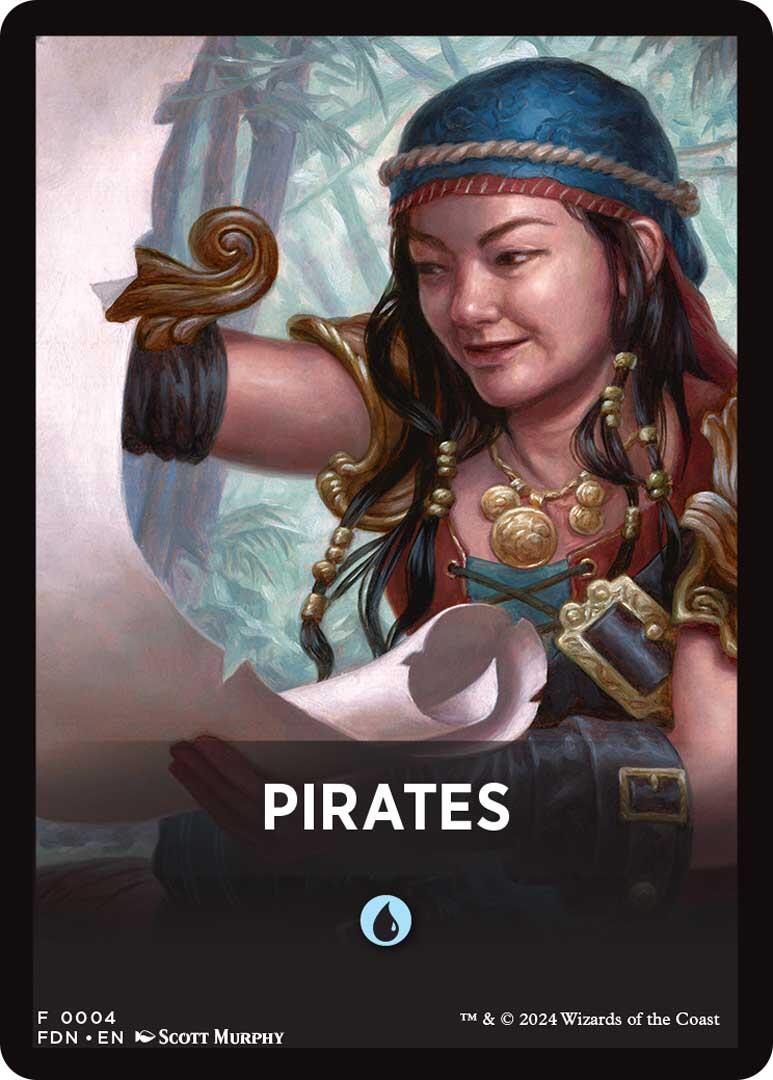 Pirates Theme Card [Foundations Tokens] | Tabernacle Games