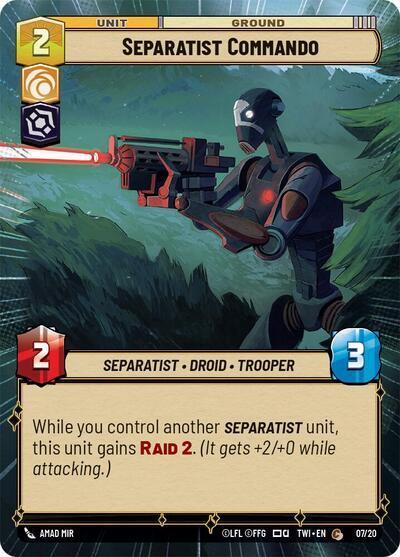 Separatist Commando (7) (Hyperspace) (7) [Twilight of the Republic] | Tabernacle Games