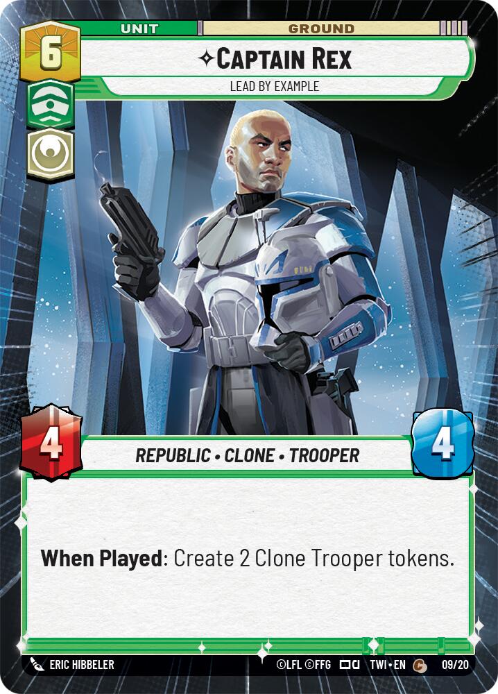 Captain Rex - Lead by Example (Hyperspace) (9) [Twilight of the Republic] | Tabernacle Games