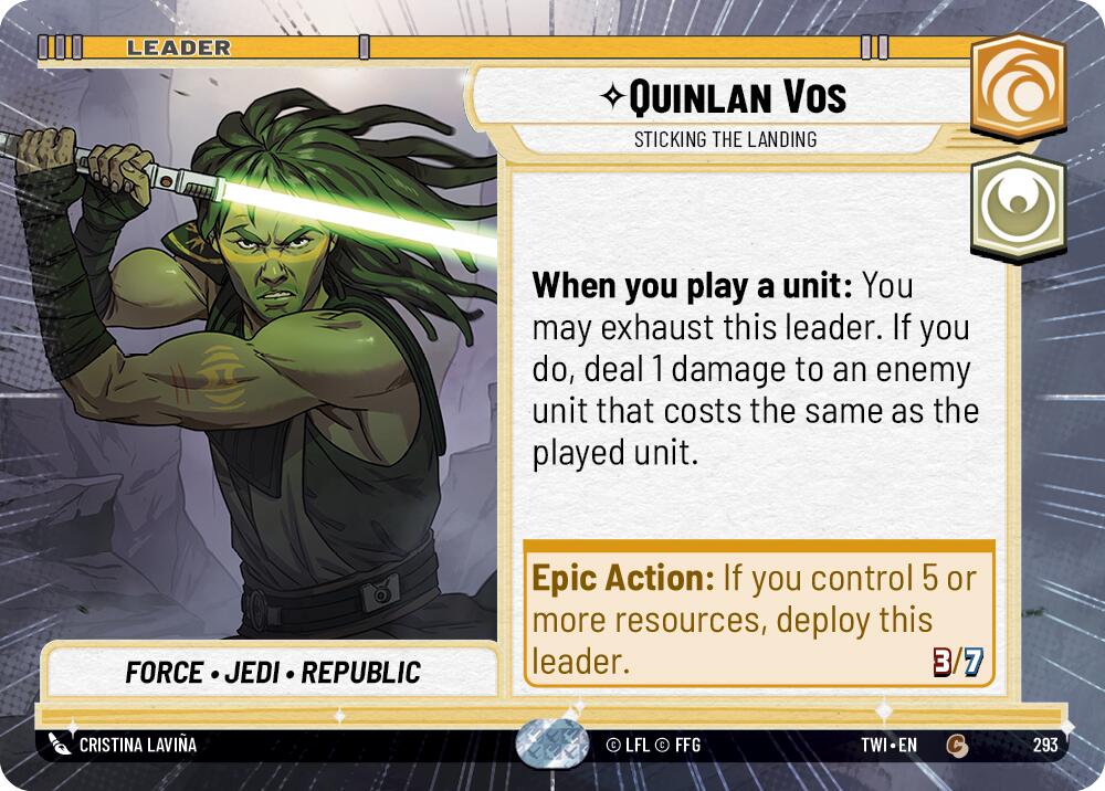 Quinlan Vos - Sticking the Landing (293) (Hyperspace) (293) [Twilight of the Republic] | Tabernacle Games