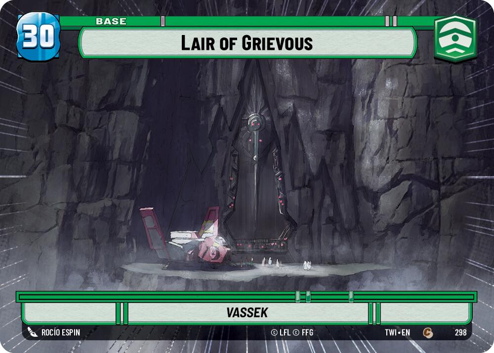 Lair of Grievous (298) (Hyperspace) (298) [Twilight of the Republic] | Tabernacle Games