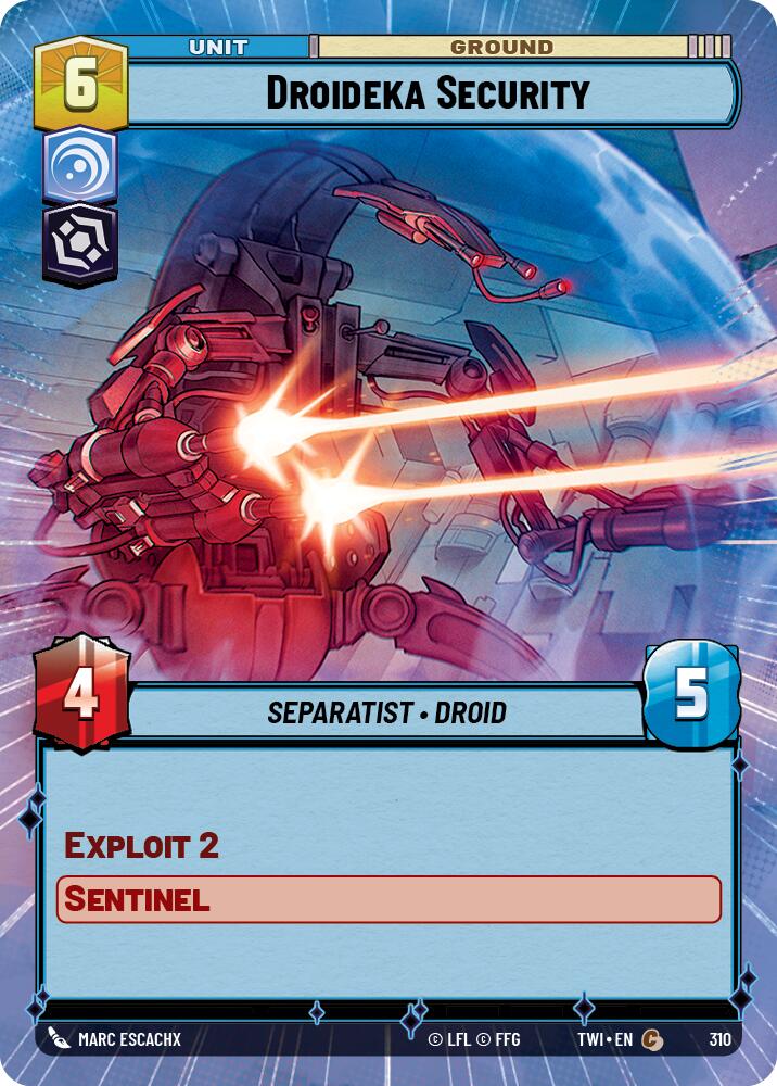 Droideka Security (310) (Hyperspace) (310) [Twilight of the Republic] | Tabernacle Games